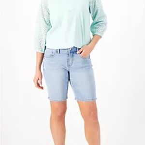 NYDJ Blue Jean Shorts Ella Style